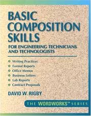 Tapa de Basic composition skills for engineering technicians and technologists