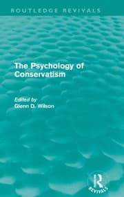 Tapa de The Psychology of Conservatism
