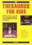 Tapa de The thesaurus for kids