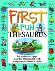 Tapa de First fun thesaurus