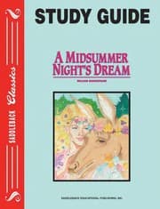 Tapa de Study Guide. A Midsummer Night's Dream