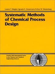 Tapa de Systematic methods of chemical process design