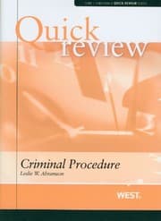 Tapa de Sum and Substance Quick Review on Criminal Procedure