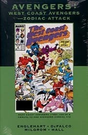 Tapa de Avengers West Coast Avengers Zodiac Attack