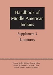 Tapa de Supplement to the Handbook of Middle American Indians, Volume 3