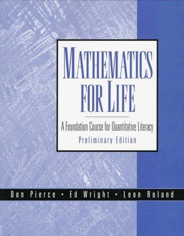 Tapa de Mathematics for Life