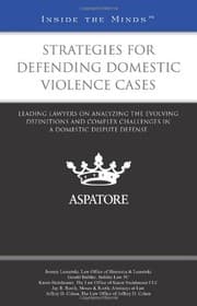 Tapa de Strategies for Defending Domestic Violence Cases