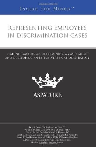 Tapa de Representing Employees in Discrimination Cases