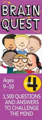 Tapa de Brain Quest Grade 4, revised 4th edition