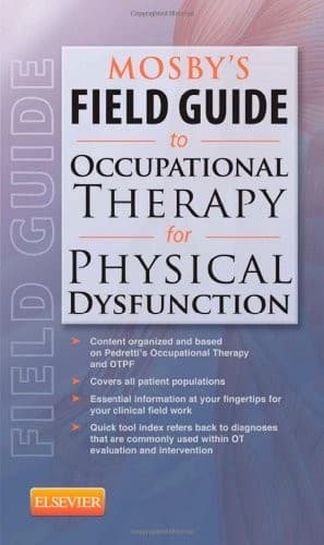 Tapa de Mosby's Field Guide to Occupational Therapy for Physical Dysfunction