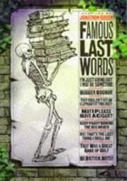 Tapa de Famous last words