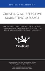 Tapa de Creating an Effective Marketing Message