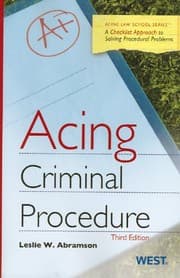 Tapa de Acing Criminal Procedure