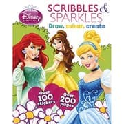 Tapa de Disney Princess Scribbles and Sparkles [Dec 01, 2012] Na