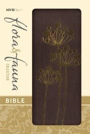 Tapa de NIV Flora and Fauna Collection Bible