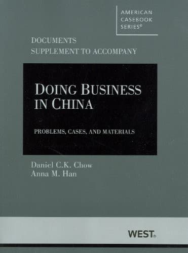 Tapa de Doing Business in China