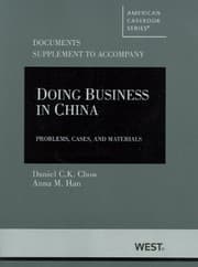 Tapa de Doing Business in China