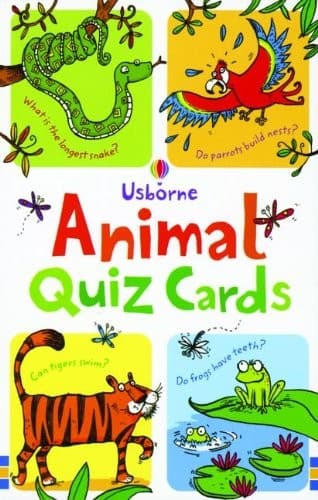 Tapa de Animal Quiz Cards