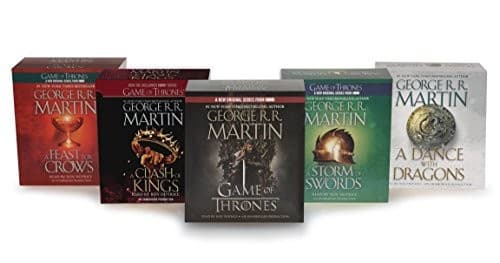 Tapa de George R. R. Martin Song of Ice and Fire Audiobook Bundle