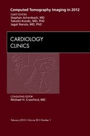 Tapa de Computed Tomography Imaging in 2012,  An Issue of Cardiology Clinics