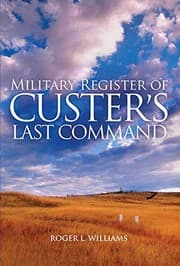 Tapa de Military Register of Custer's Last Command
