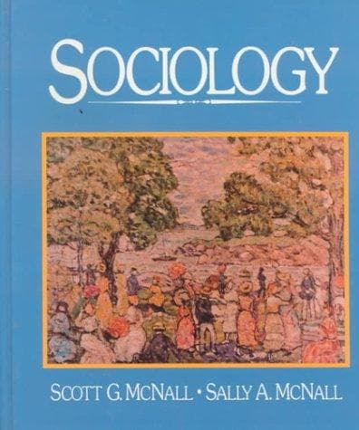 Tapa de Sociology