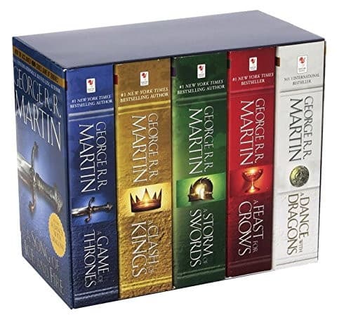 Tapa de A Dance with Dragons / A Feast for Crows / A Storm of Swords / A Clash of Kings / A Game of Thrones