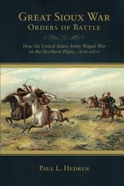 Tapa de Great Sioux War orders of battle