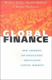 Tapa de Global Finance
