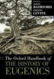 Tapa de The Oxford Handbook of the History of Eugenics