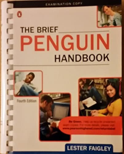 Tapa de The Brief Penguin Handbook