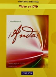Tapa de Video DVD for ¡Anda! Curso elemental