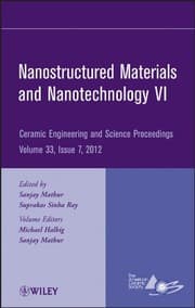 Tapa de Nanostructured Materials and Nanotechnology VI