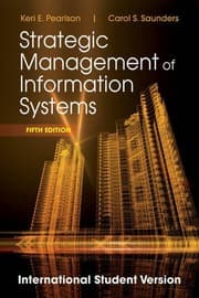 Tapa de Strategic Management of Information Systems