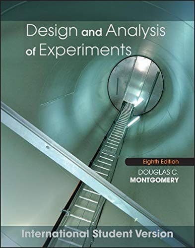 Tapa de Design and Analysis of Experiments