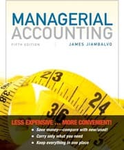 Tapa de Managerial Accounting