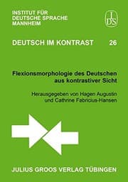 Tapa de Flexionsmorphologie des Deutschen aus kontrastiver Sicht