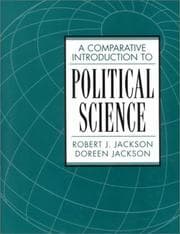 Tapa de A comparative introduction to political science