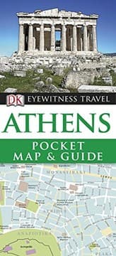 Tapa de Athens Pocket Map and Guide.