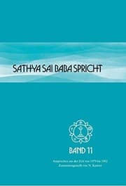 Tapa de Sathya Sai Baba spricht Band 11