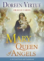 Tapa de Mary, Queen of Angels Oracle Cards