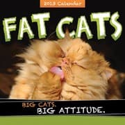 Tapa de 2013 Fat Cats wall calendar