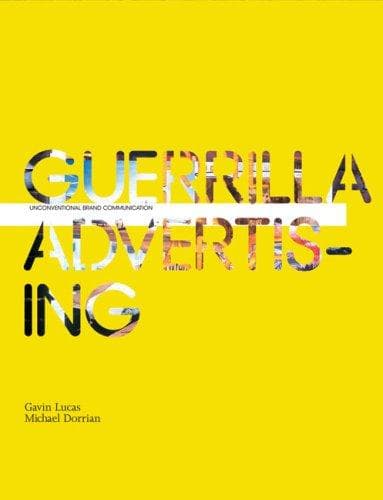 Tapa de Guerrilla advertising