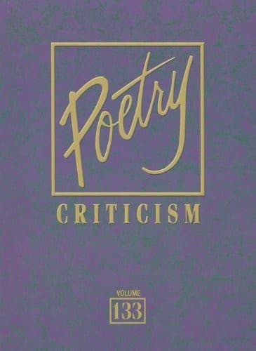 Tapa de Poetry Criticism