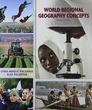Tapa de Loose-leaf Version for World Regional Geography Concepts