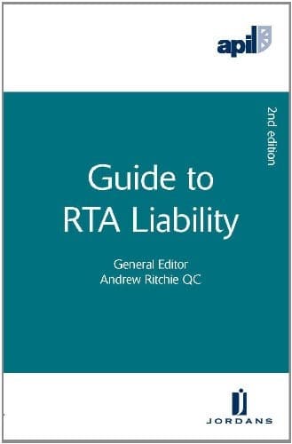 Tapa de APIL Guide to RTA Liability