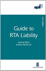 Tapa de APIL Guide to RTA Liability