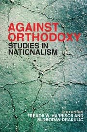 Tapa de Against Orthodoxy