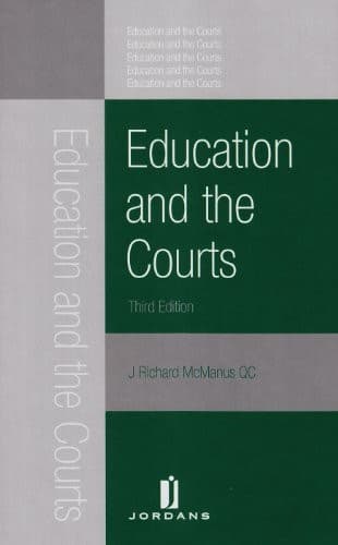 Tapa de Education and the Courts