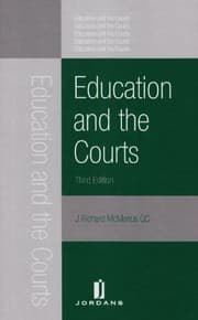 Tapa de Education and the Courts